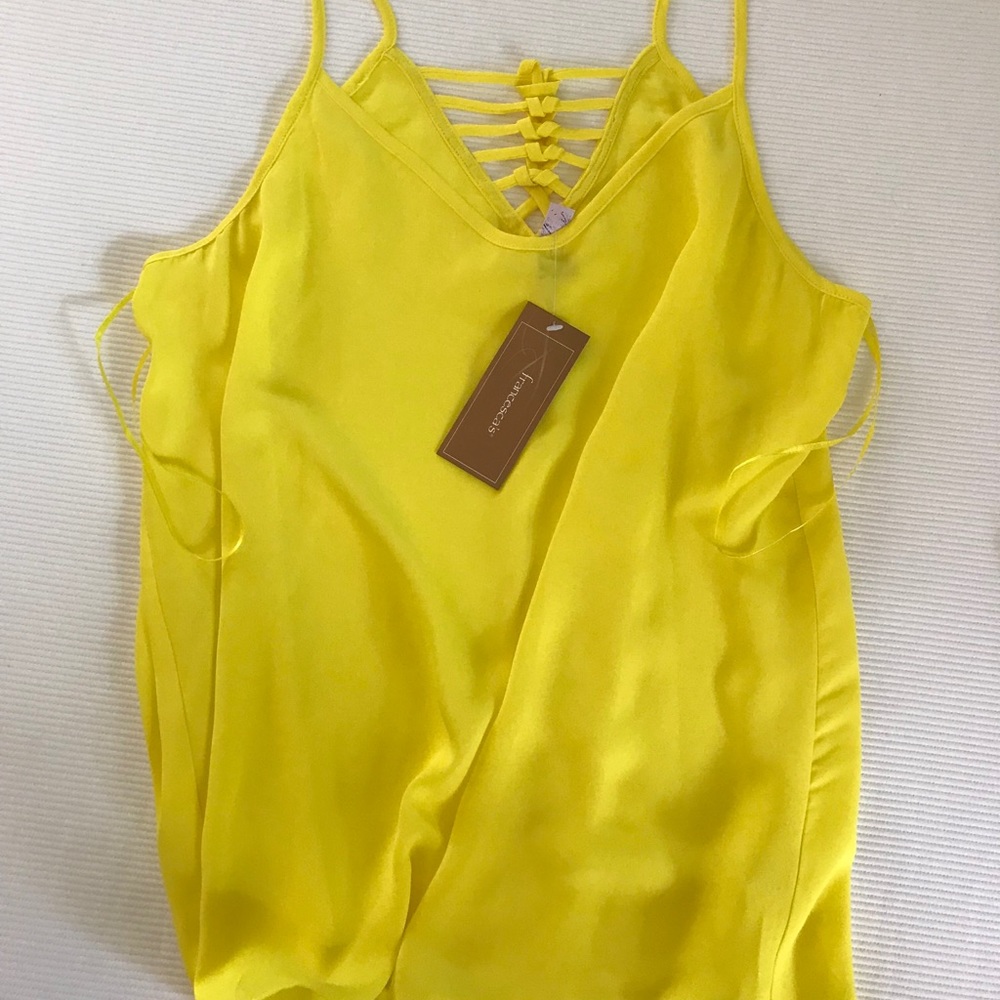 Francesca’s yellow tank